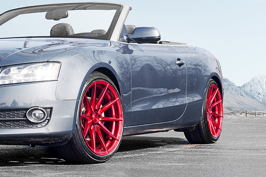 20" ROHANA RFX1 RED FORGED CONCAVE WHEELS RIMS FITS BMW F10 M5