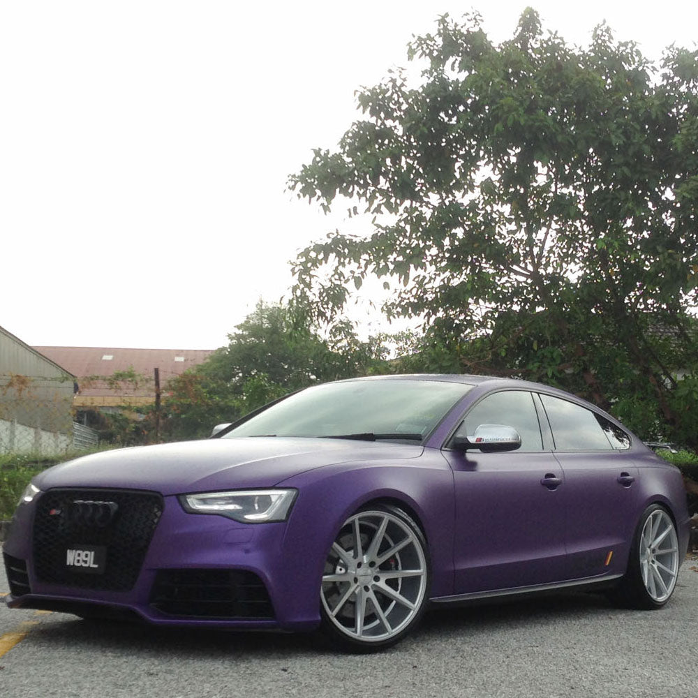 20" Vossen VFS-1 Silver 20x8.5 20x10.5 Forged Concave Wheels Rims Fits Audi R8