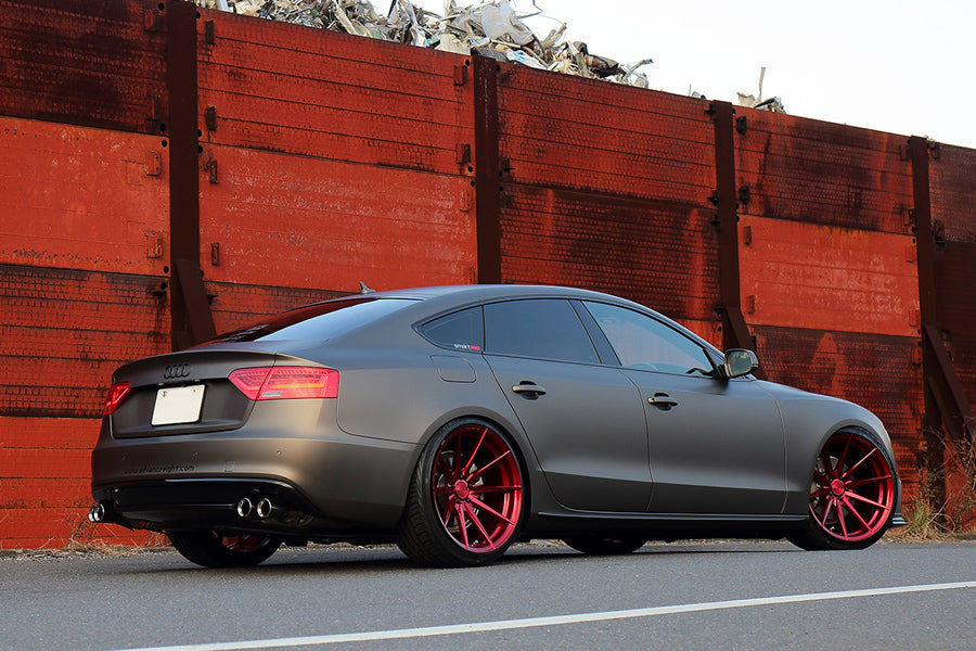 20" ROHANA RFX1 RED FORGED CONCAVE WHEELS RIMS FITS BMW F10 M5