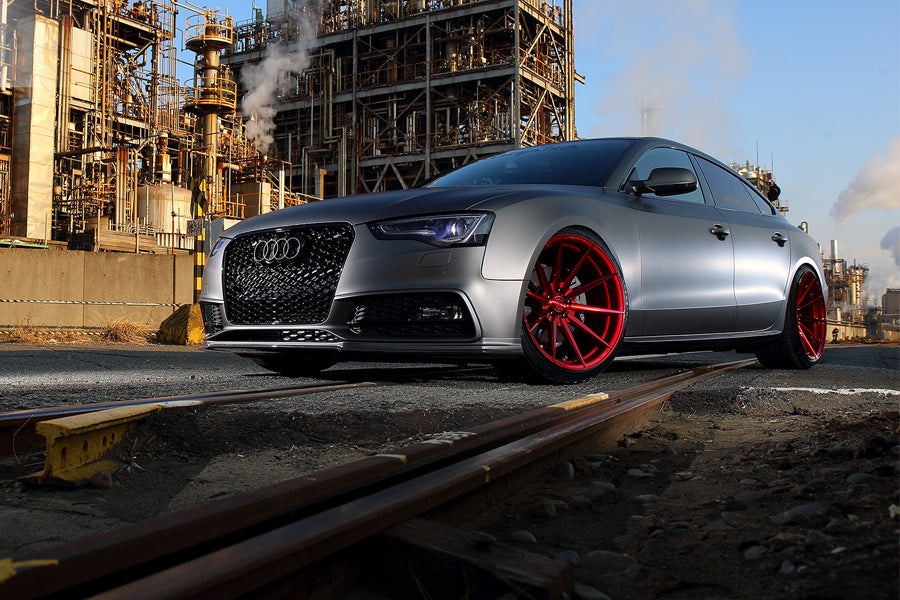 20" ROHANA RFX1 RED FORGED CONCAVE WHEELS RIMS FITS BMW F10 M5