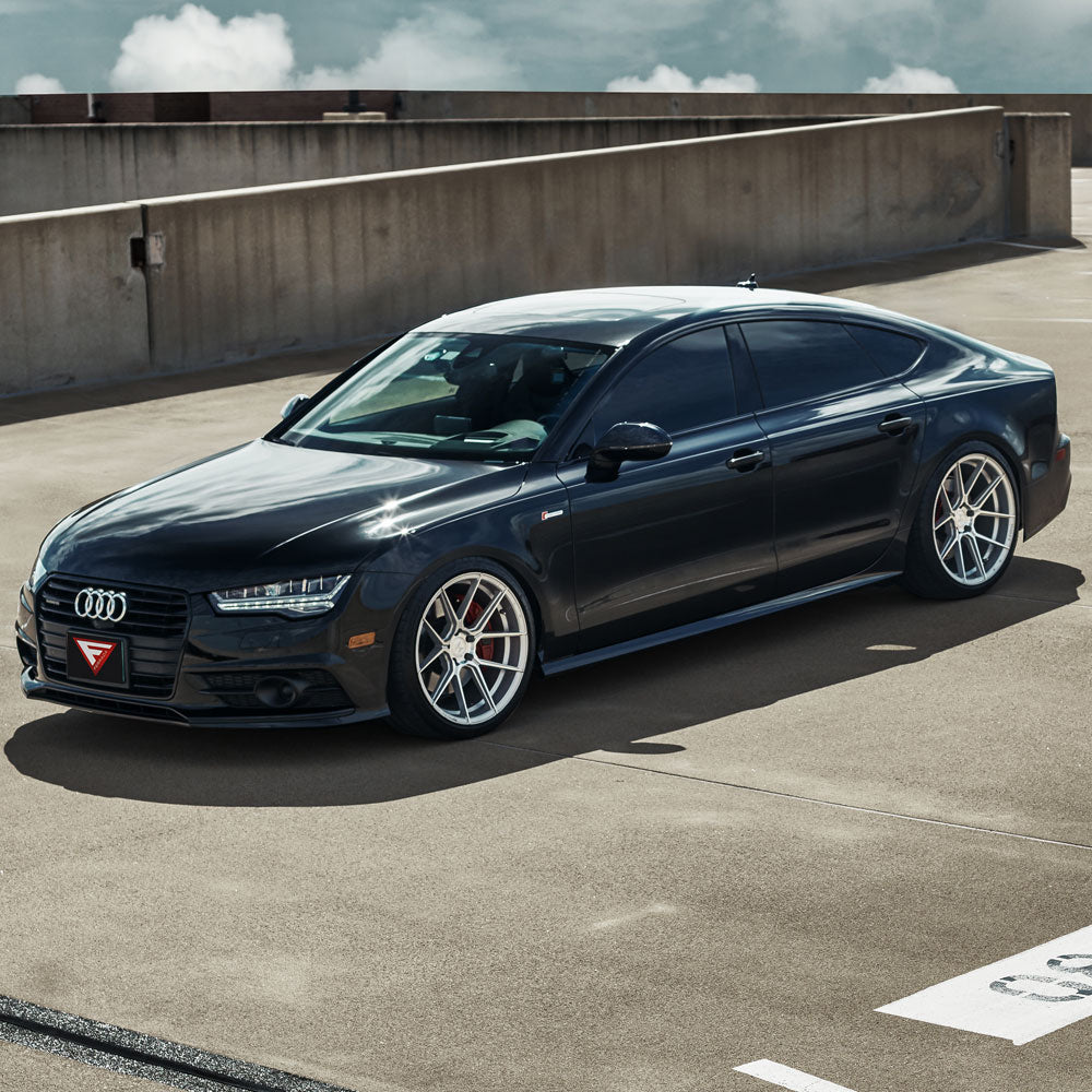 21" Ferrada FR8 Silver 21x9 Forged Concave Wheels Rims Fits Tesla Model S