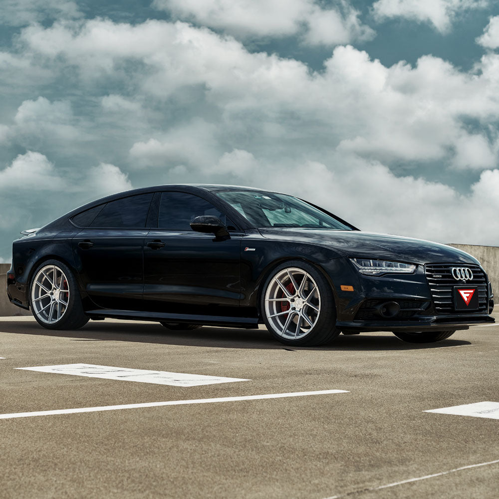 21" Ferrada FR8 Silver 21x9 Forged Concave Wheels Rims Fits Tesla Model S