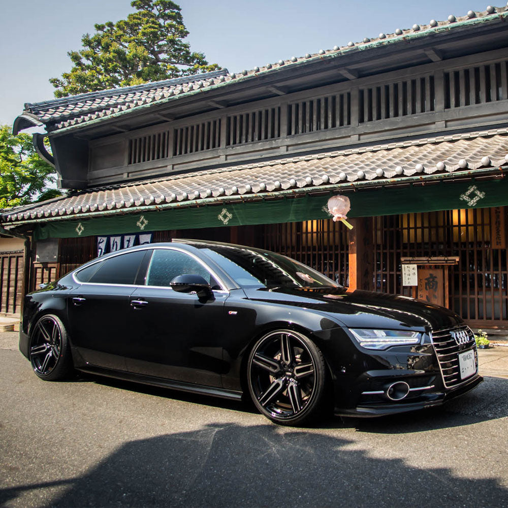 20" Vossen HF1 Black 20x8.5 20x10 1273 Concave Wheels Rims Fits Jaguar XF
