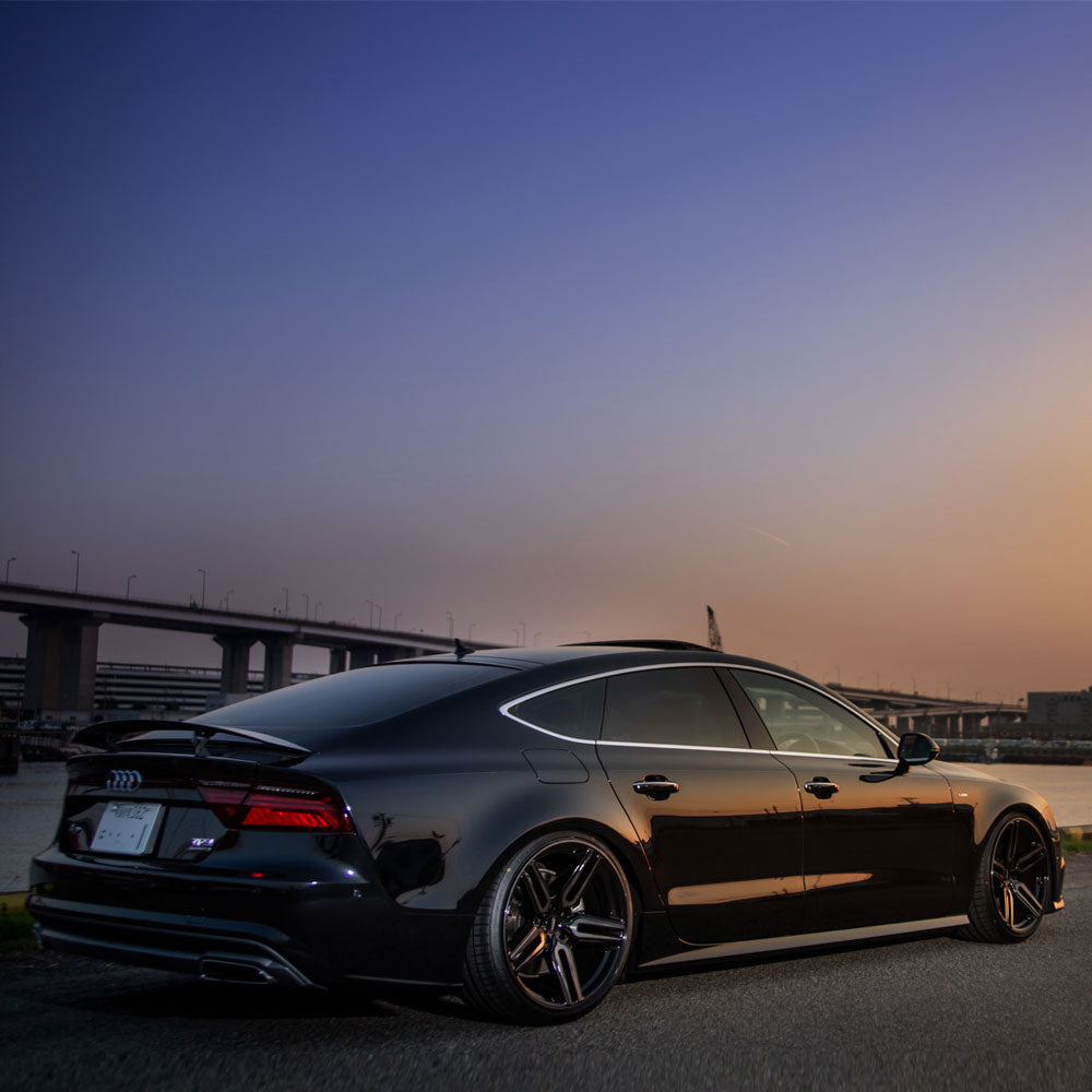 20" Vossen HF1 Black 20x9 20x10 1258 Concave Wheels Rims Fits BMW F82 M4