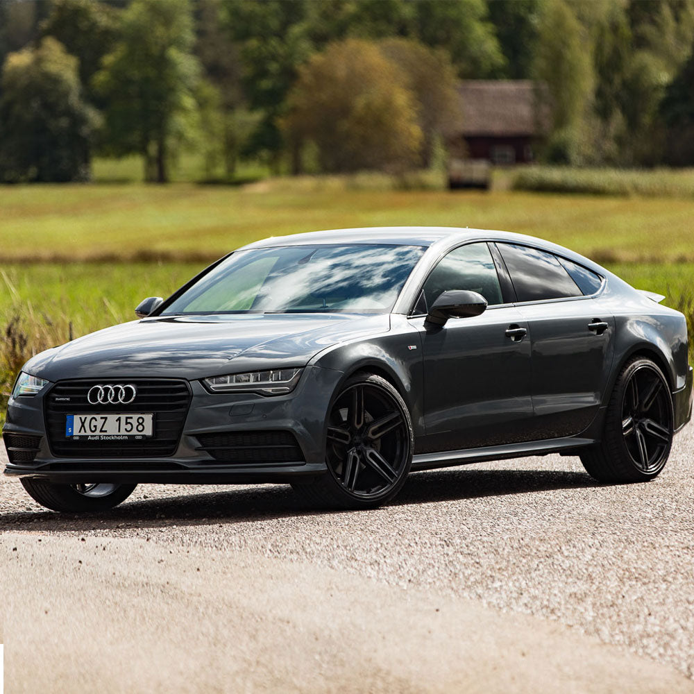 20" Vossen HF1 Black 20x9 20x10 1258 Concave Wheels Rims Fits BMW F82 M4