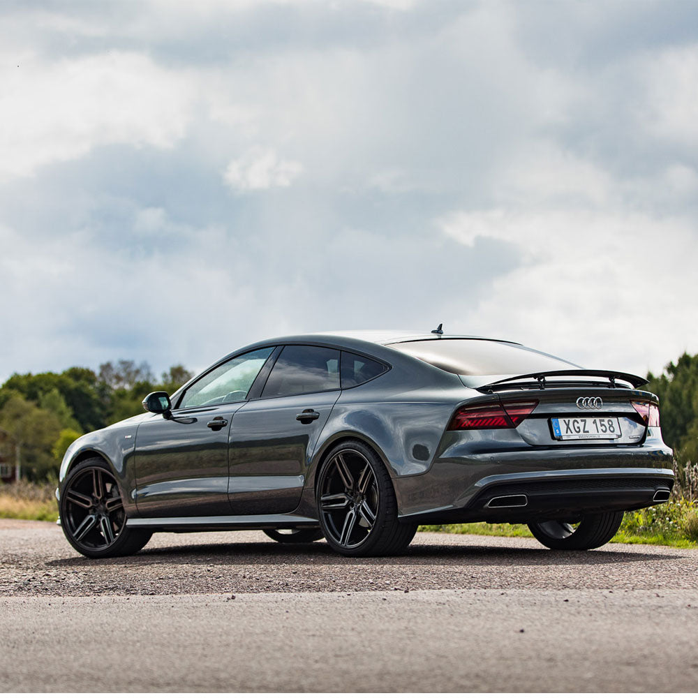 20" Vossen HF1 Black 20x8.5 20x9 1145 Concave Wheels Rims Fits Acura TSX