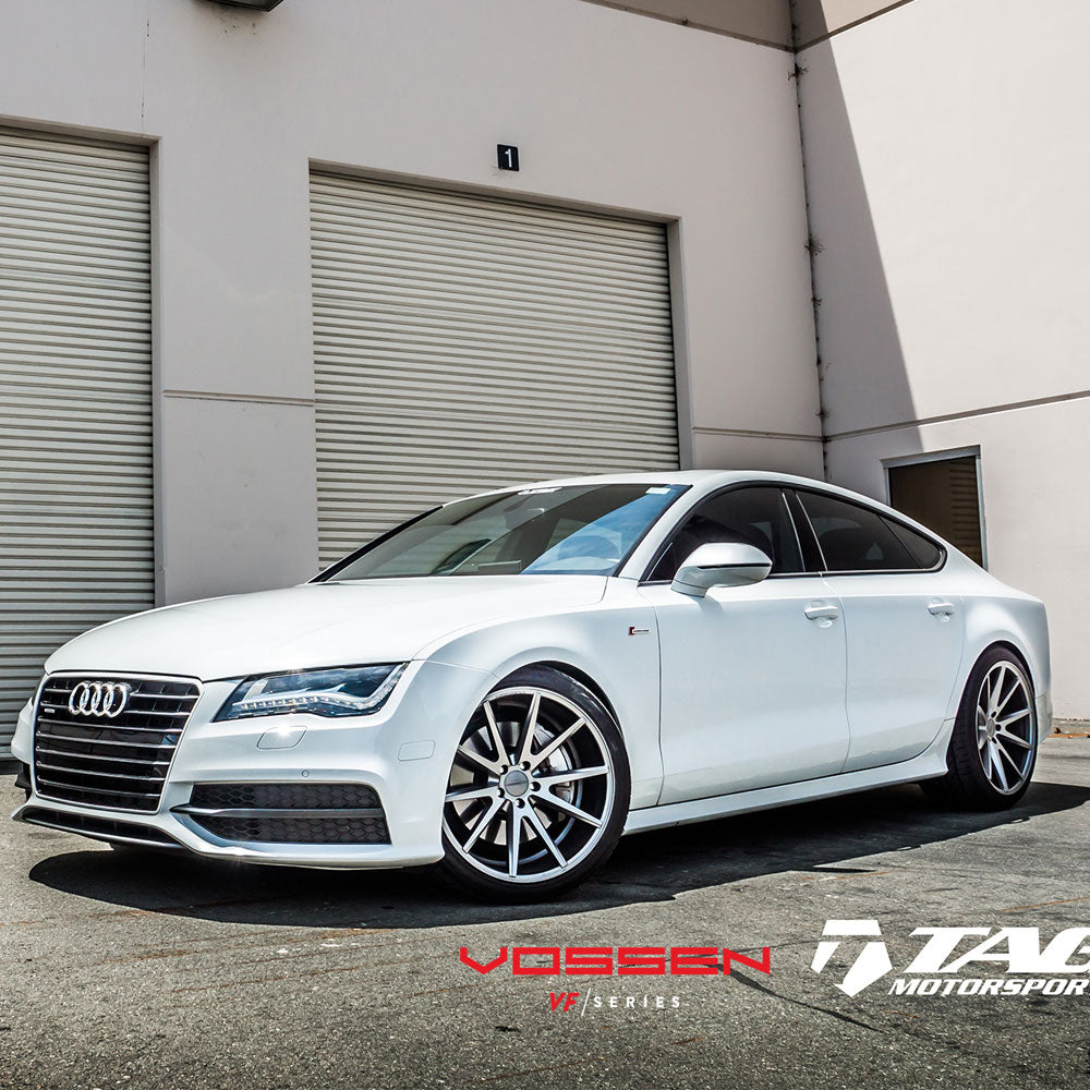 19" Vossen VFS-1 Silver 19x9 19x9.5 Forged Wheels Rims Fit Audi B8 A4 S4 Quattro