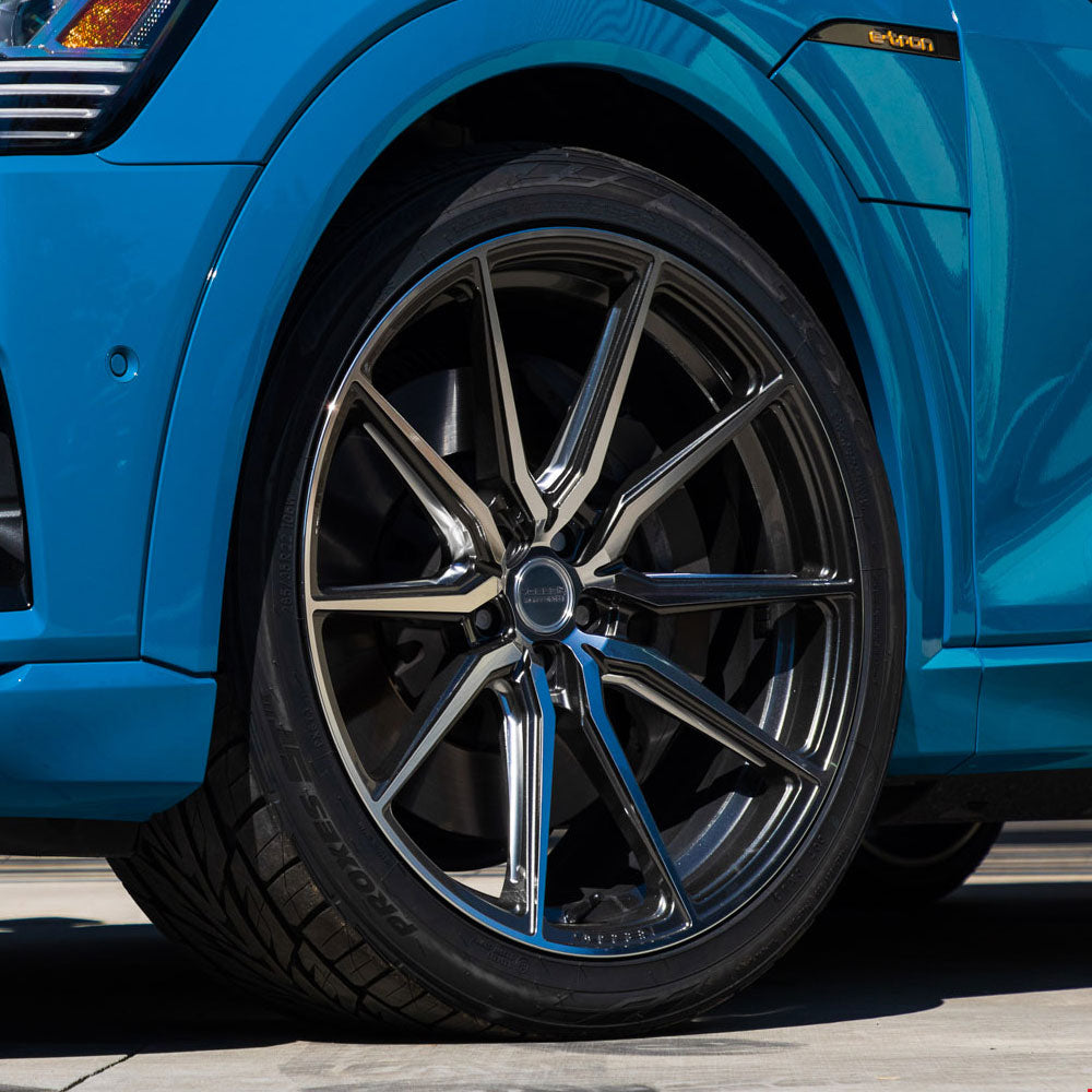 20" Vossen HF3 Black 20X8.5 20X9.5 1183 Concave Wheels Rims Fits BMW E70 X5