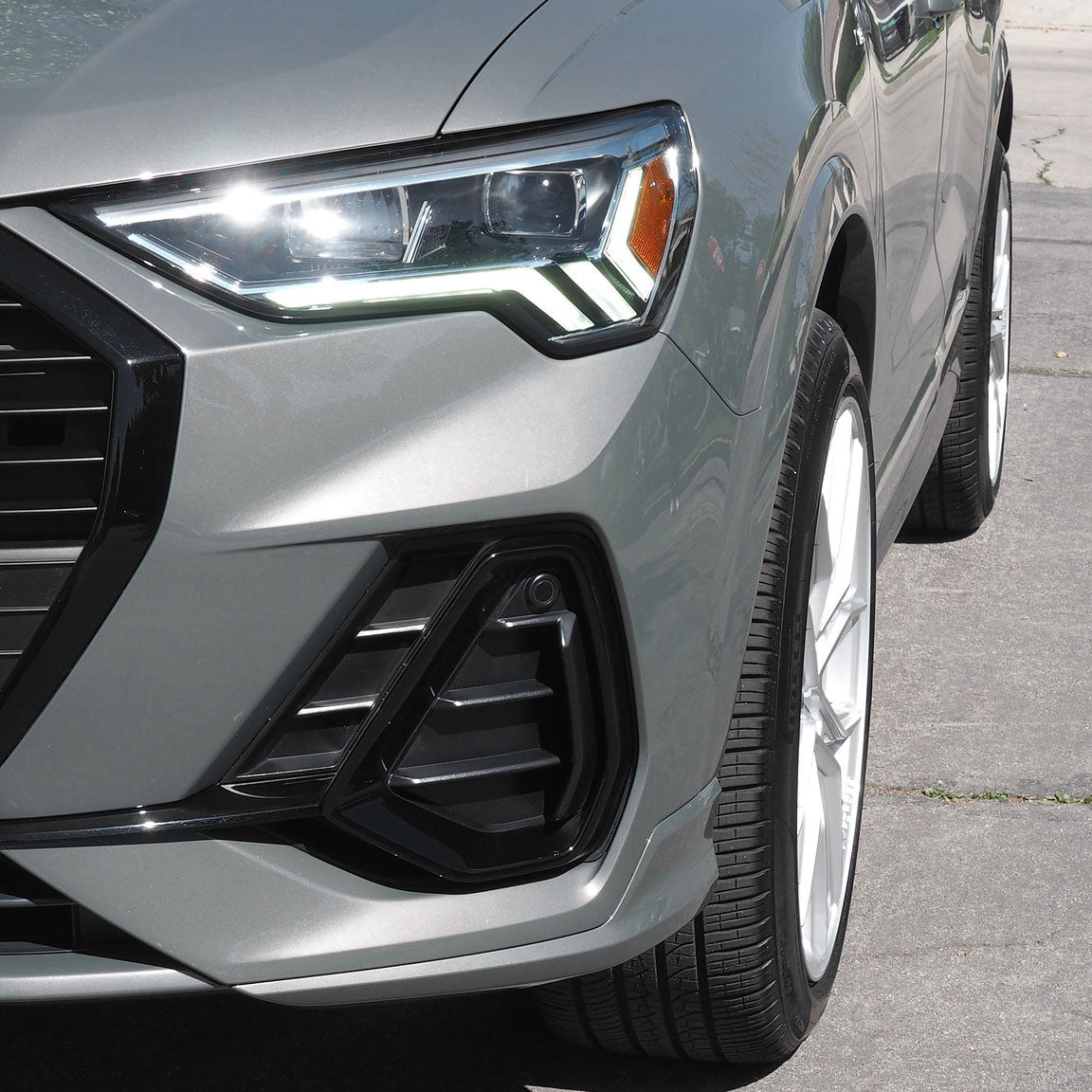 20" MV Forged MVF5 Silver 20X9 Concave Wheels Rims Fits Audi Q3