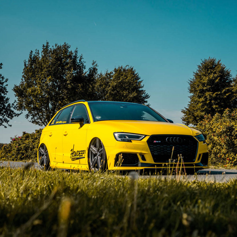 20" Vossen HF1 Grey 20x9 20x9 1326 Concave Wheels Rims Fits Audi S4