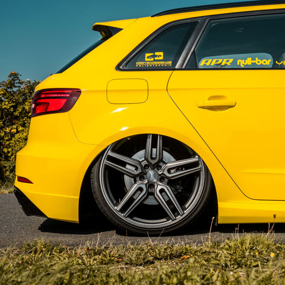 20" Vossen HF1 Grey 20x9 20x9 1326 Concave Wheels Rims Fits Audi S4