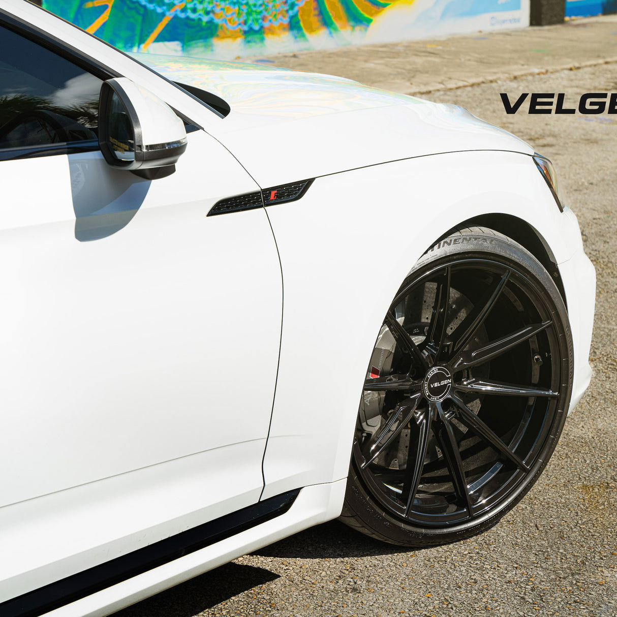 20" Velgen VF10 Gloss Black Concave Wheels Rims Fits Ford Mustang GT
