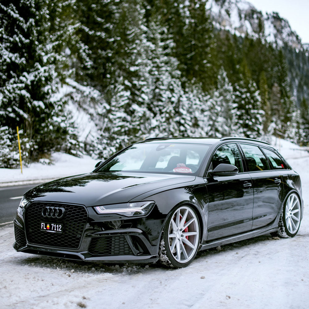 20" Vossen VFS-1 Silver 20x8.5 20x10 Wheels Rims Fits Benz SL500 SL550 SL63