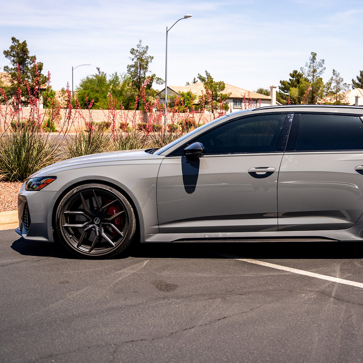 20" MV Forged MVF5 Black 20X10 20X10.5 Concave Wheels Rims Fits Audi A7 S7