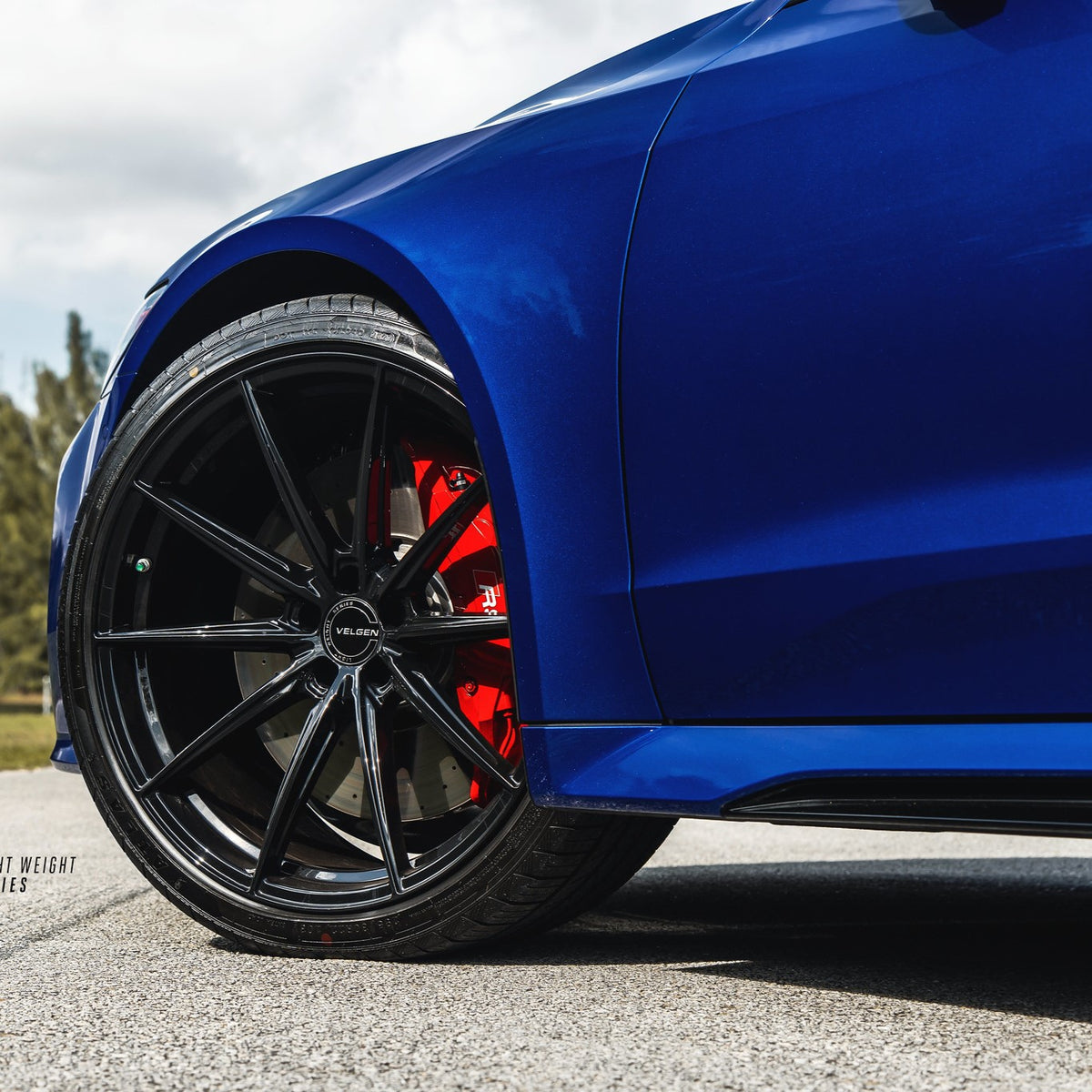 22" Velgen VF10 Gloss Black 22x10.5 Forged Wheels Rims Fits Audi RS6 RS7