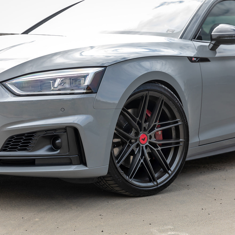 19" Vorsteiner V-FF 112 Graphite Forged Concave Wheels Rims Fits Audi B9 A4 S4