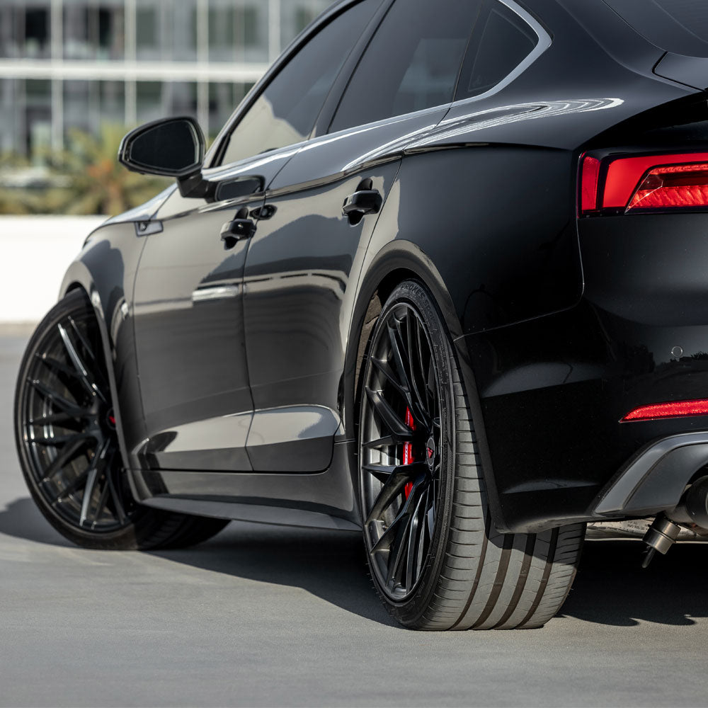 20" Vorsteiner V-FF 107 Concave Black Wheels Rims Fits Mercedes W205 C63 AMG