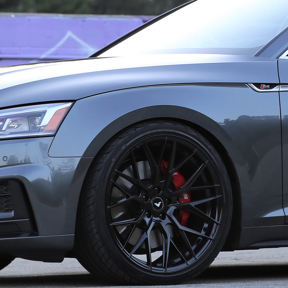 20" Vorsteiner V-FF 107 Concave Black Wheels Rims Fits Mercedes W205 C63 AMG
