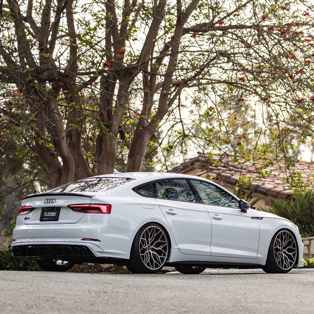 19" Vossen HF2 Black 19X9.5 19X10 1154 Concave Wheels Rims Fits BMW E90 E92 E93