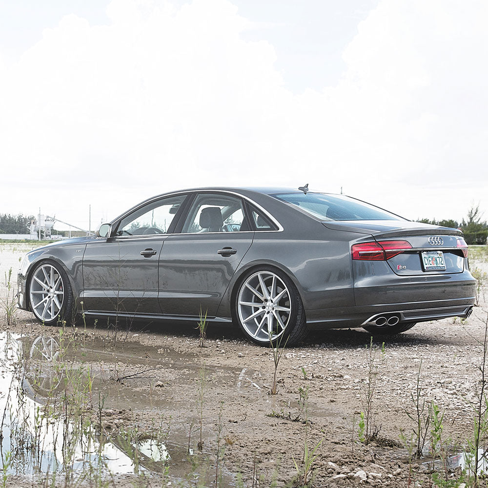 19" Vossen VFS-1 Silver 19x9 19x9.5 Forged Wheels Rims Fit Audi B8 A4 S4 Quattro