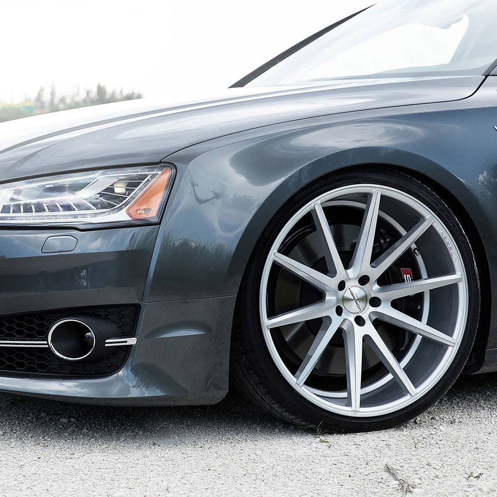 20" Vossen VFS-1 Silver 20x8.5 20x9 Forged Wheels Rims Fit Audi B8 A4 S4 Quattro