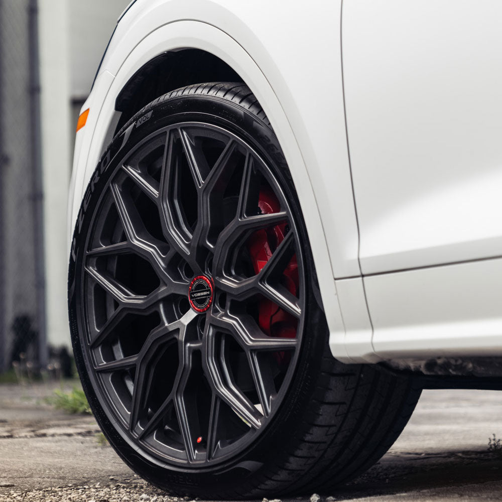 24" Vossen HF2 Grey 24X10 24X10 1029 Concave Wheels Rims Fits Toyota Sequoia 01-