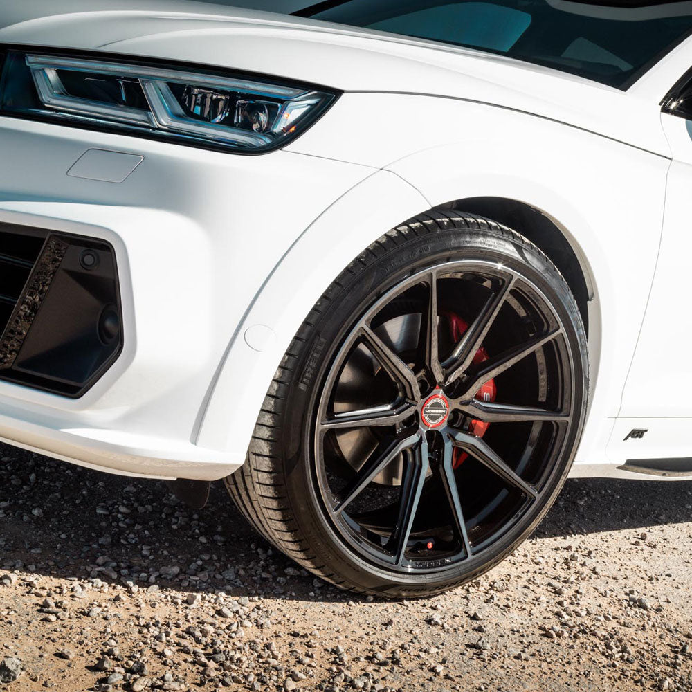 22" Vossen HF3 Black 22X9 22X9 1249 Concave Wheels Rims Fits Mercedes-Benz ML250