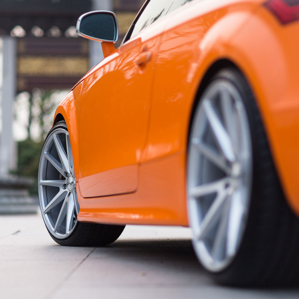 22" Vossen VFS-1 Silver 22x9 22x10.5 Forged Wheels Rims Fit Cadillac CTS V Coupe