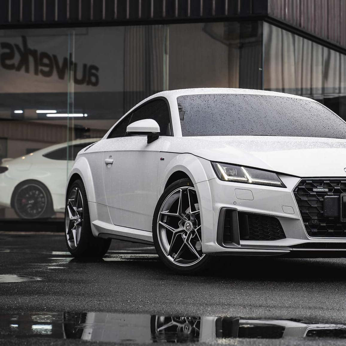 21" HRE FF11 Silver 21x9.5 Forged Concave Wheels Rims Fits Audi S6