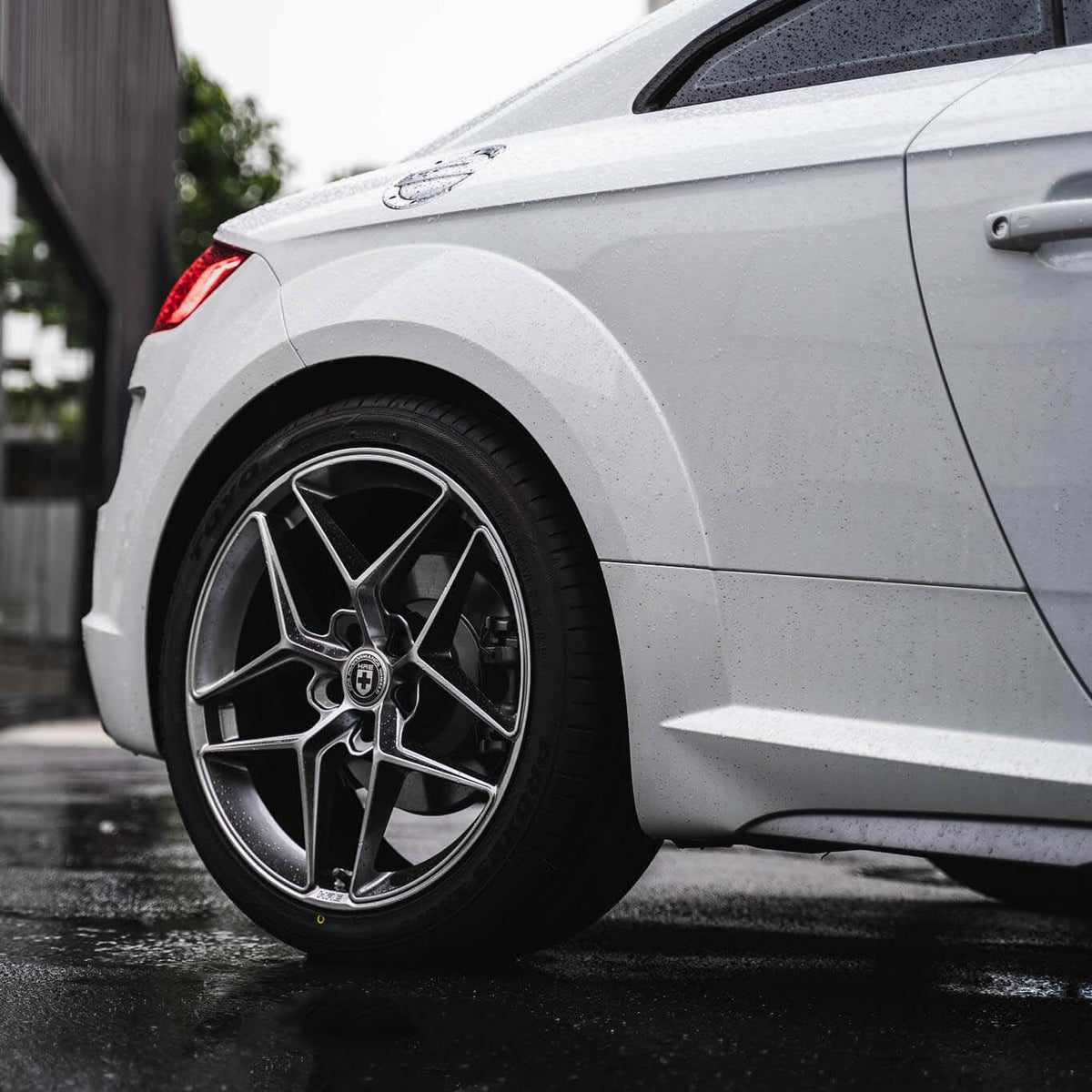 21" HRE FF11 Silver 21x9.5 Forged Concave Wheels Rims Fits Audi S6