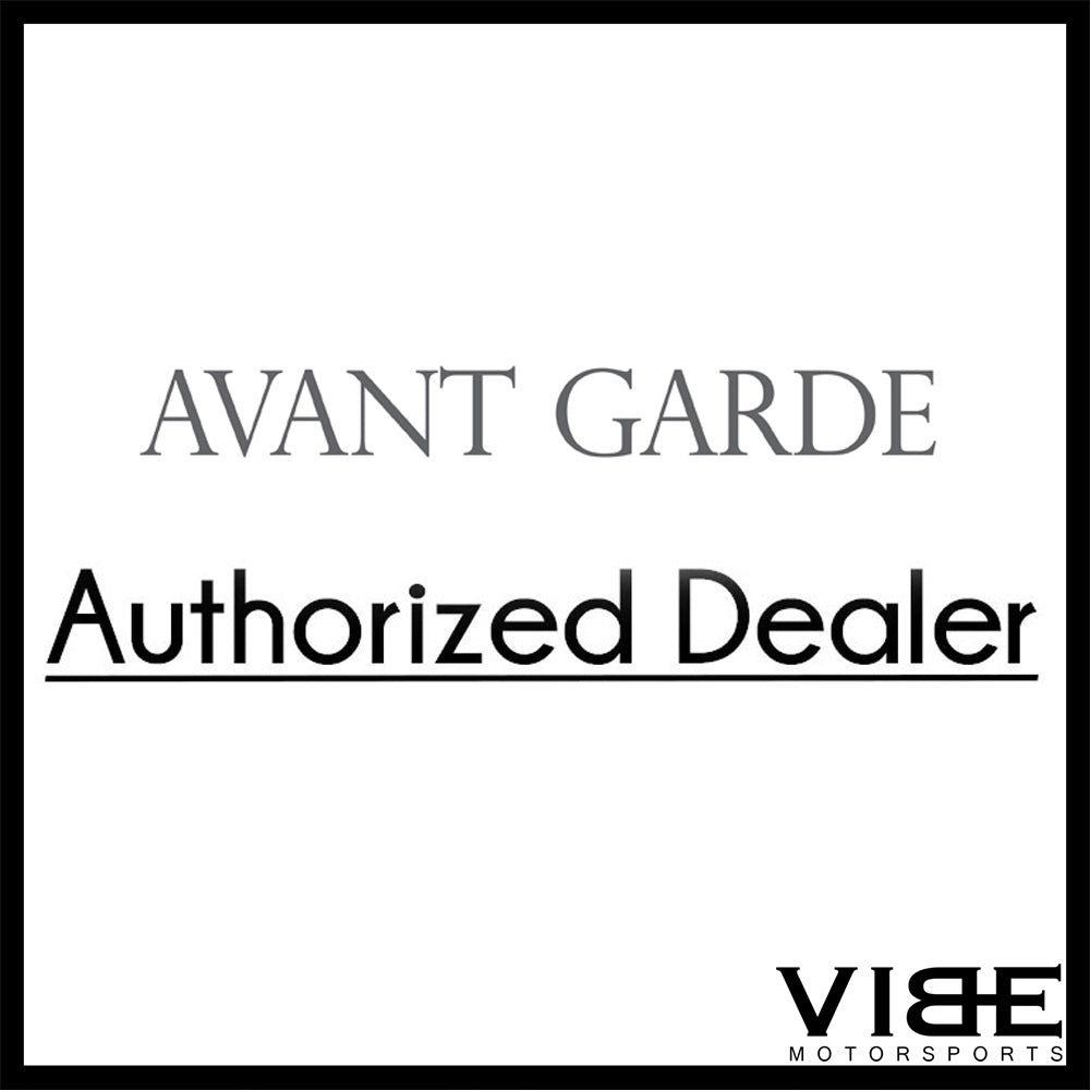 20/21" Avant Garde M580R Dark Graphite 20x9 21x12 Wheels Rims Fits Corvette C8