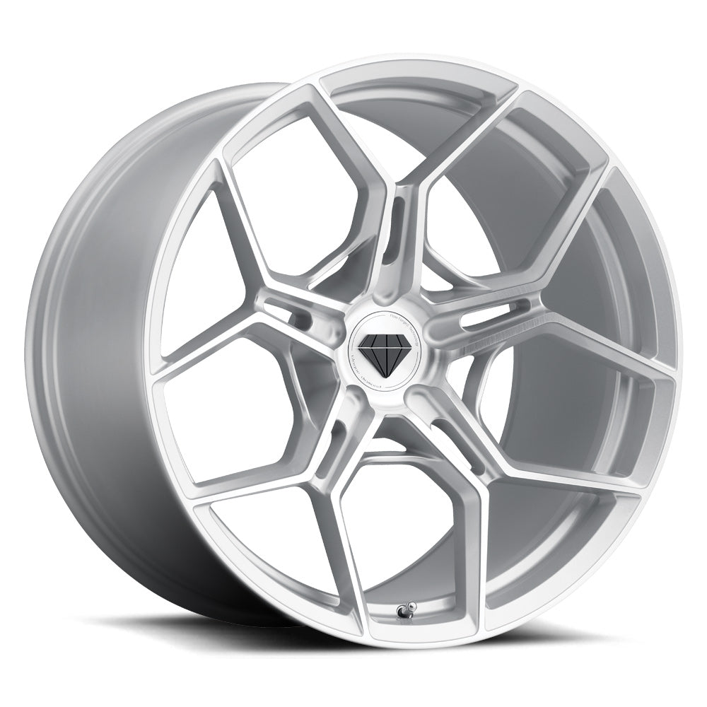 20" Blaque Diamond BD-F25 Silver 20x9 20x9 Wheels Rims Fit Chevrolet Tahoe 95-99