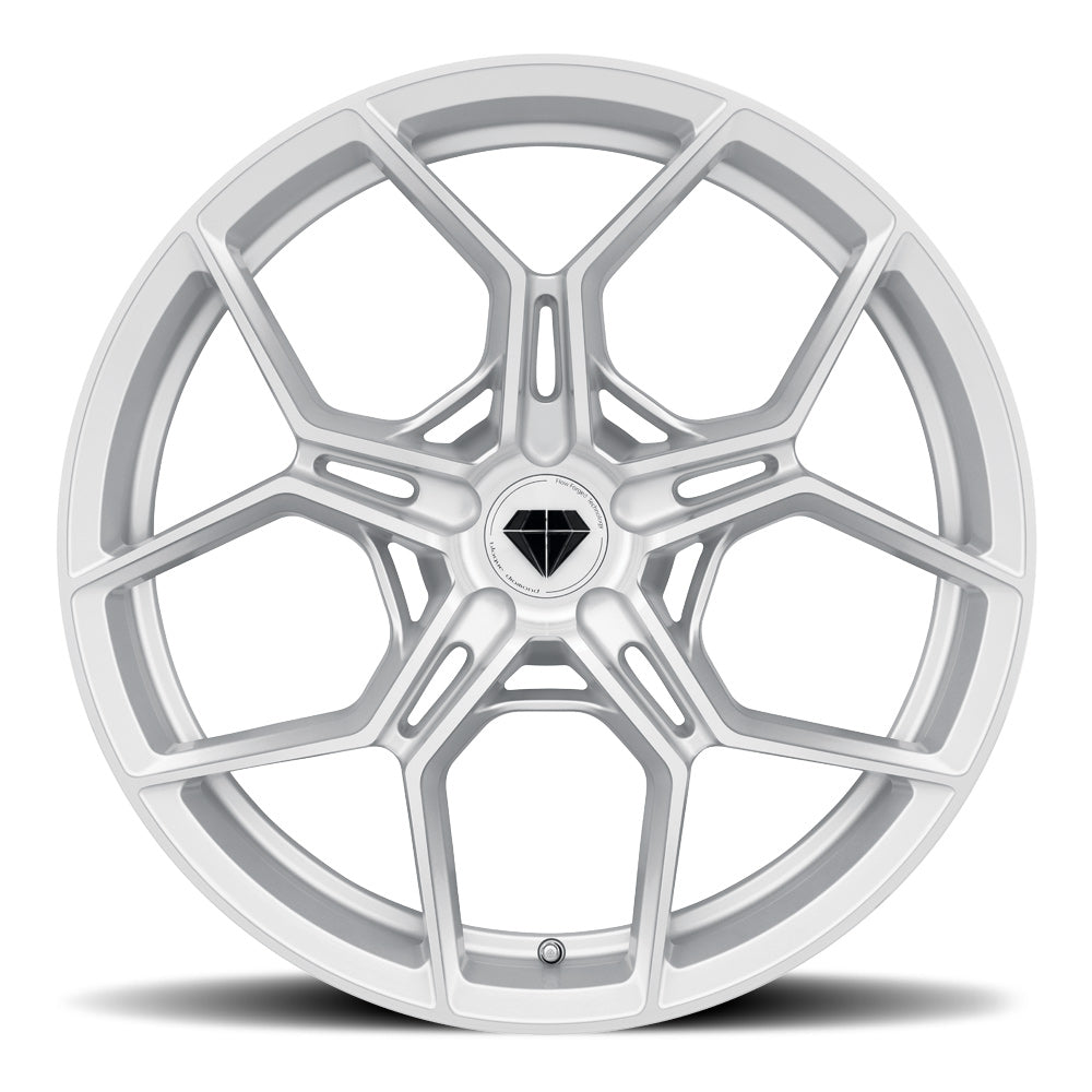 20" Blaque Diamond BD-F25 Silver 20x9 20x9 Wheels Rims Fit Chevrolet Tahoe 95-99