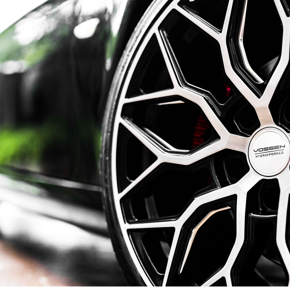 20" Vossen HF2 Black 20X8.5 20X10.5 1125 Concave Wheels Rims Fits BMW 325i 328i