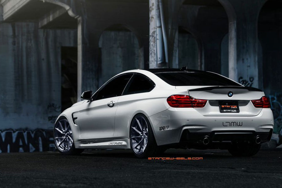 20" STANCE SF01 SILVER FORGED CONCAVE WHEELS RIMS FITS BMW F01 740 750 760