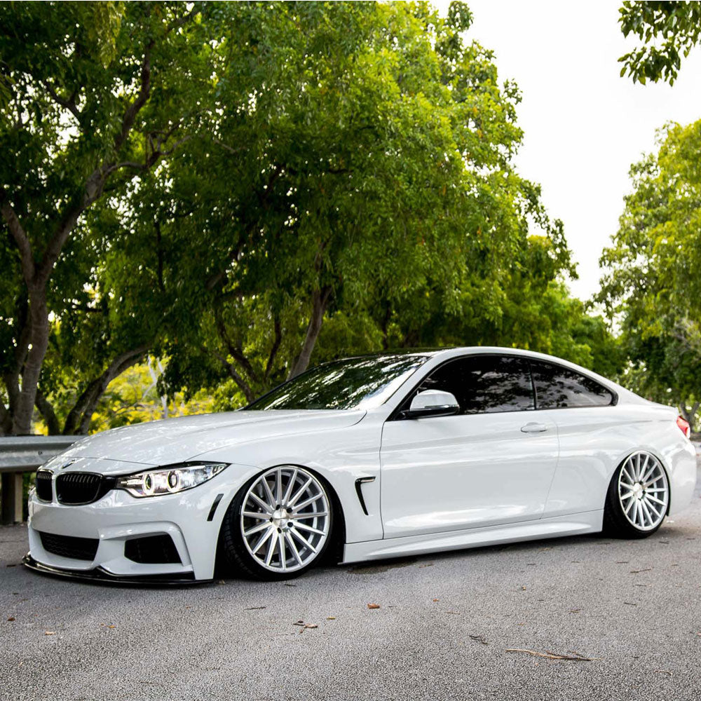 19" Vossen VFS-2 Silver 19x8.5 19x10 Forged Wheels Rims Fits BMW F10 528 535 550