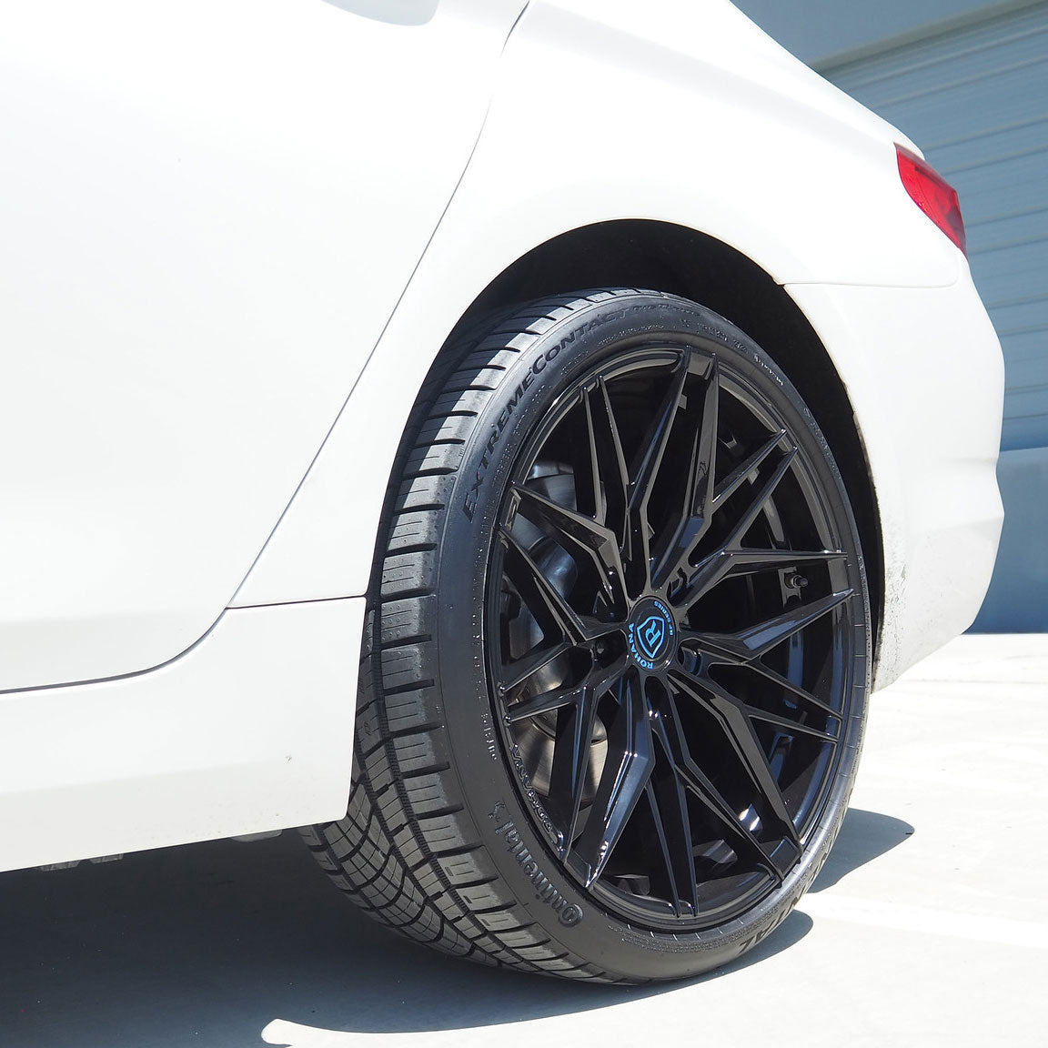 19" Rohana RFX17 Black Forged Concave Wheels Rims Fits BMW F10 528 535 550