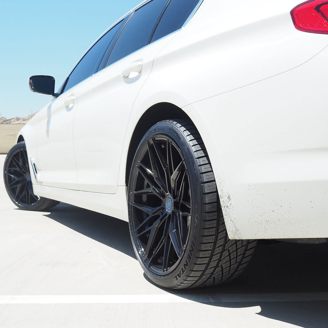 19" Rohana RFX17 Black Forged Concave Wheels Rims Fits BMW F10 528 535 550