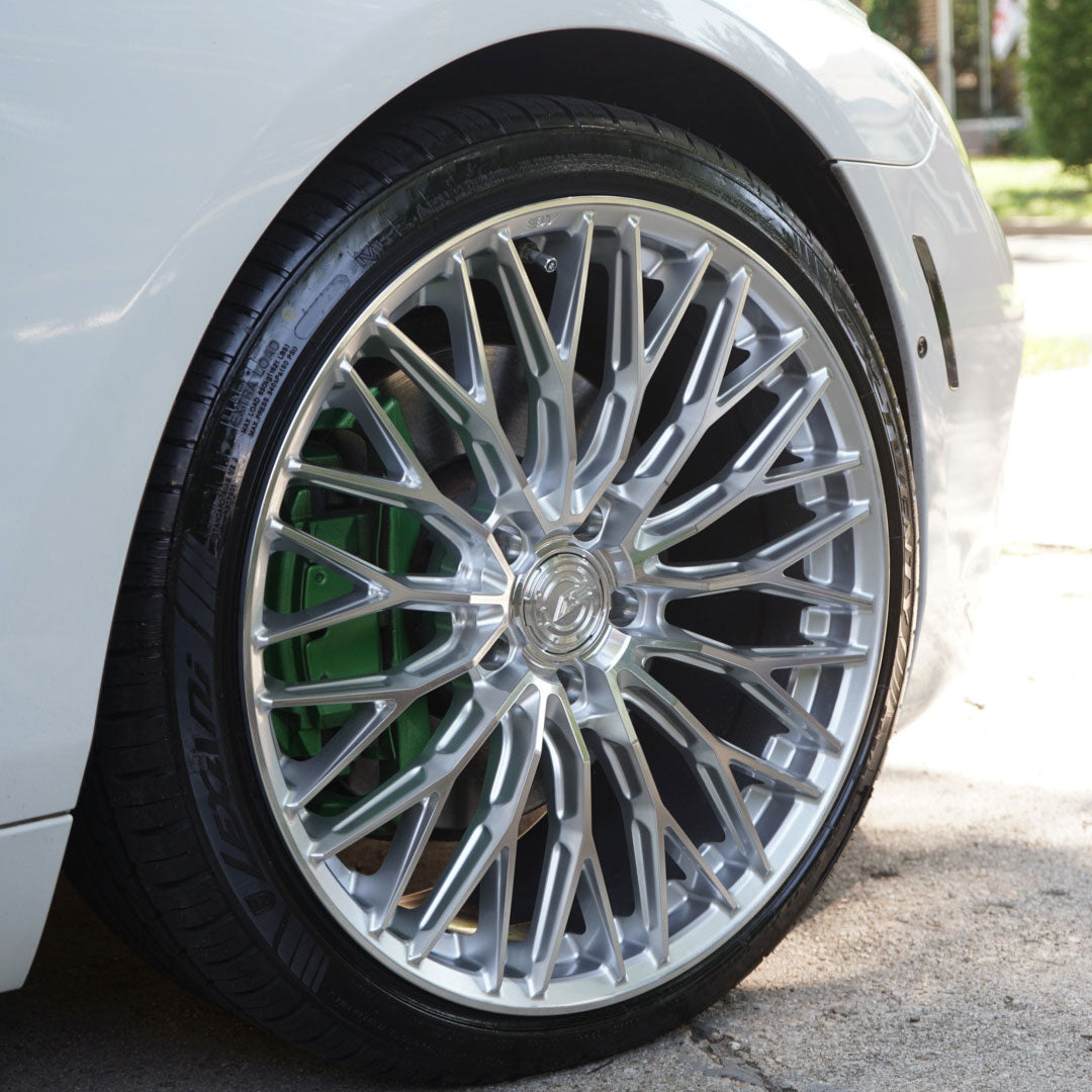 20" AL13 FR100 Silver 20x9 20x10.5 Wheels Rims Fits BMW 640 650 Gran Coupe