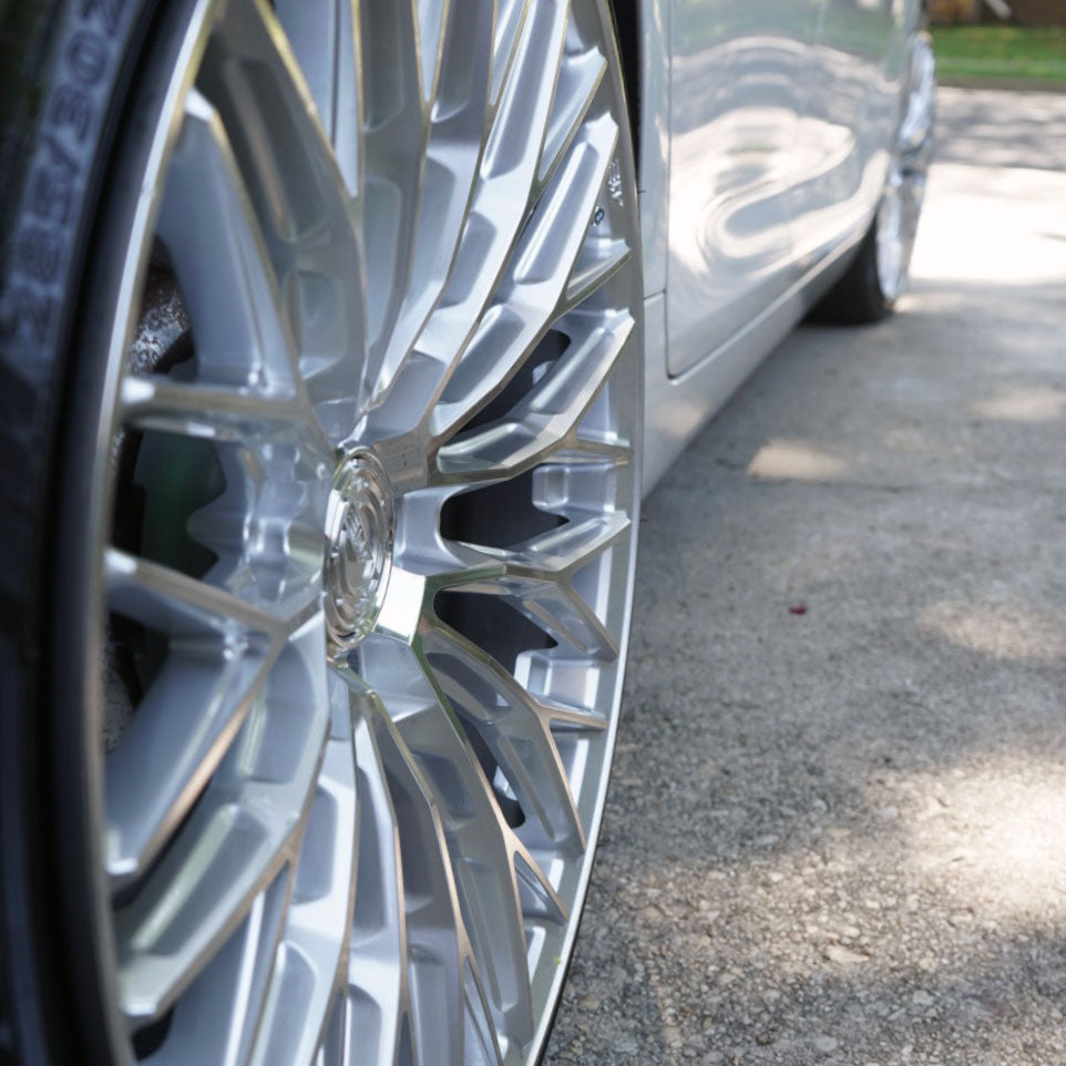 20" AL13 FR100 Silver 20x9 20x10.5 Concave Wheels Rims Fits BMW 640 650