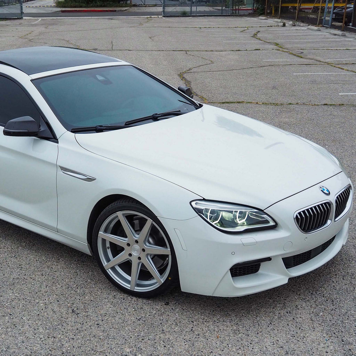 20" ROHANA RC7 SILVER CONCAVE WHEELS RIMS FITS BMW F12 F13 640 650 COUPE