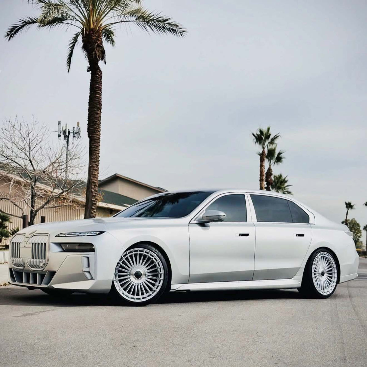 22" MV Forged MVF40 Silver Concave Wheels Rims Fits BMW G11 7 Series