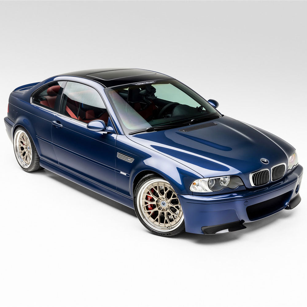 Vorsteiner V-CSL Aero Front Bumper Carbon Fiber 1x1 Glossy Fits 2004+ BMW E46 M3