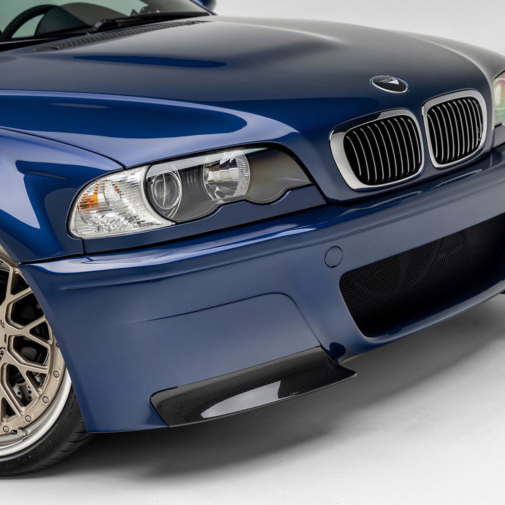 Vorsteiner V-CSL Aero Front Bumper Carbon Fiber 1x1 Glossy Fits 2004+ BMW E46 M3