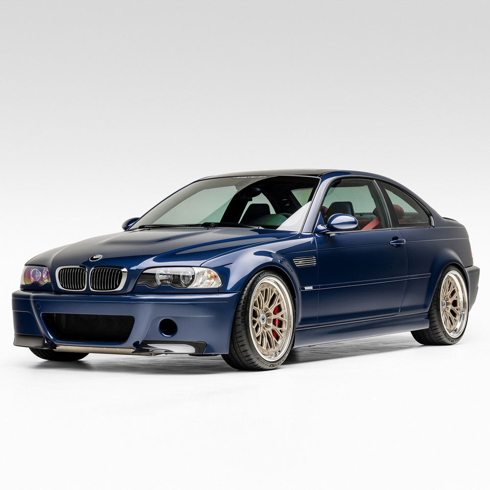 Vorsteiner V-CSL Aero Front Bumper Carbon Fiber 1x1 Glossy Fits 2004+ BMW E46 M3