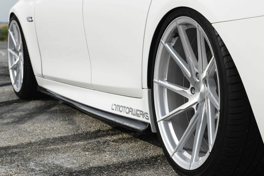 20" STANCE SF01 SILVER FORGED CONCAVE WHEELS RIMS FITS BMW F01 740 750 760