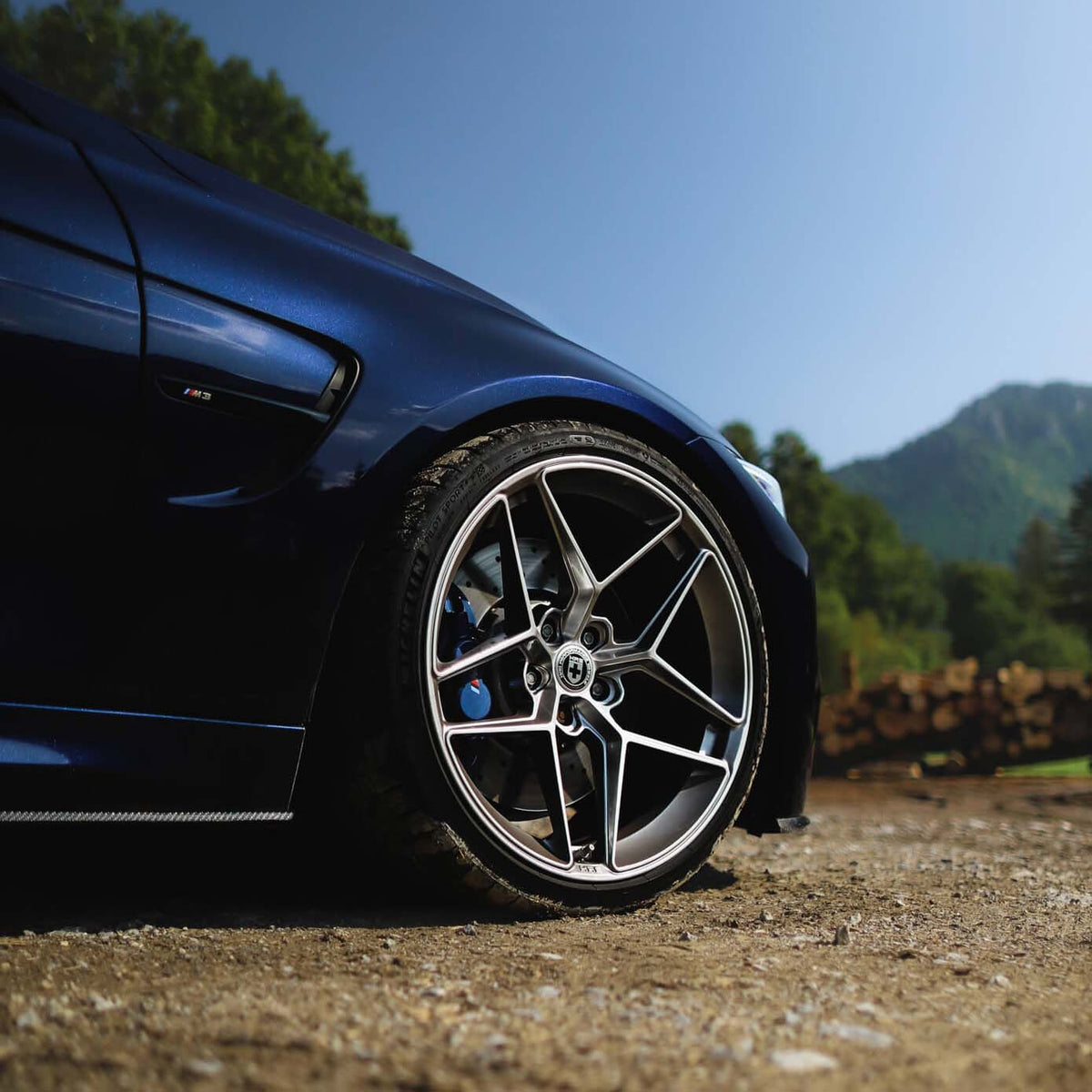 20" HRE FF11 Silver 20x10 20x11 Forged Concave Wheels Rims Fits BMW F80 M3