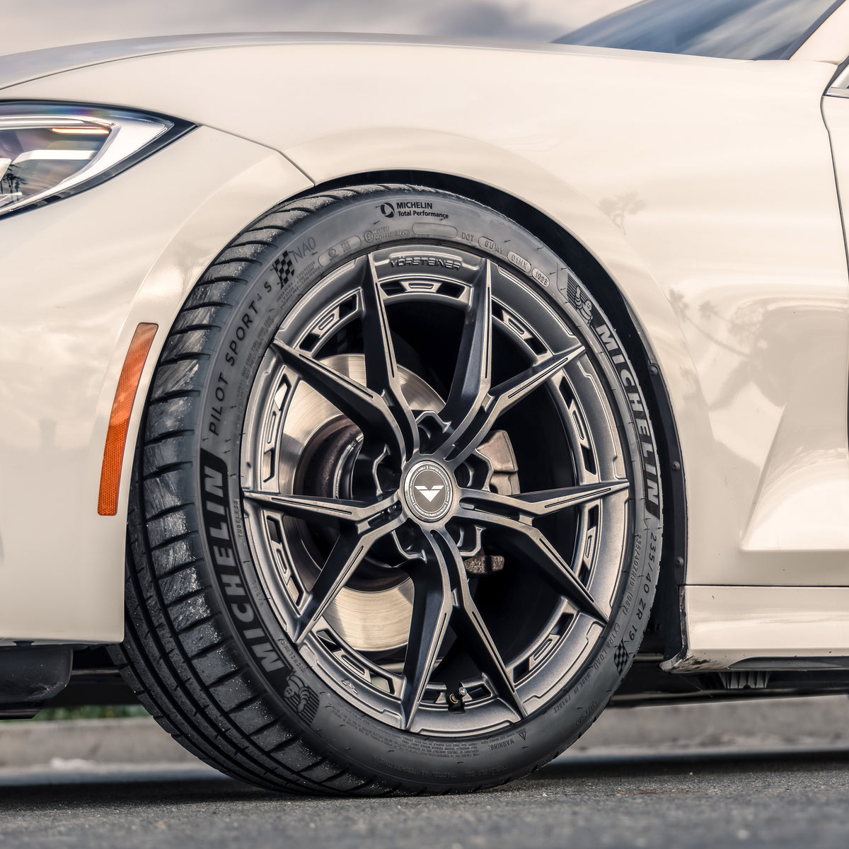 20" Vorsteiner VFX 002 Forged Concave Graphite Wheels Rims Fits Audi A4 Allroad