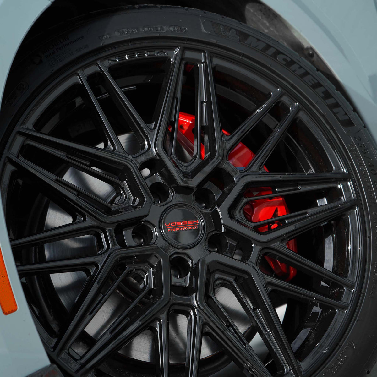 20" Vossen HF7 Gloss Black 20x9 20x10 Concave Wheels Fits BMW 420 428 435 440