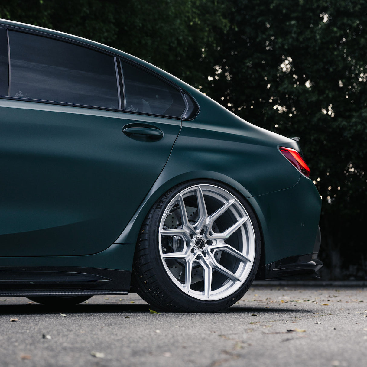 20" MV Forged MVF5 Silver 20X9 Concave Wheels Rims Fits Acura TL 3rd Gen UA6 UA7